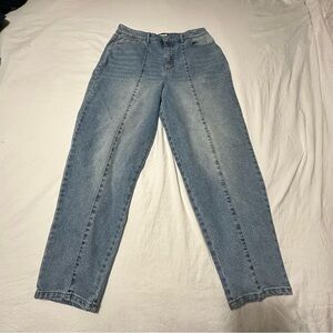 Stylish Light Blue Women's Straight Leg Jeans